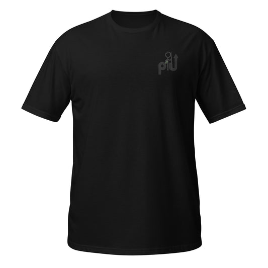 BLACK-Short-Sleeve Unisex T-Shirt